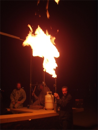 Fire Cello At Burning Man