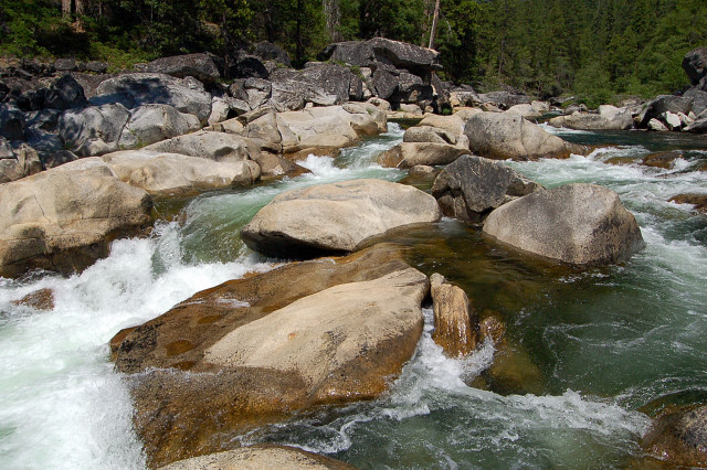 Calaveras Big Trees State Park Stanislaus River Rapids And Waterfalls