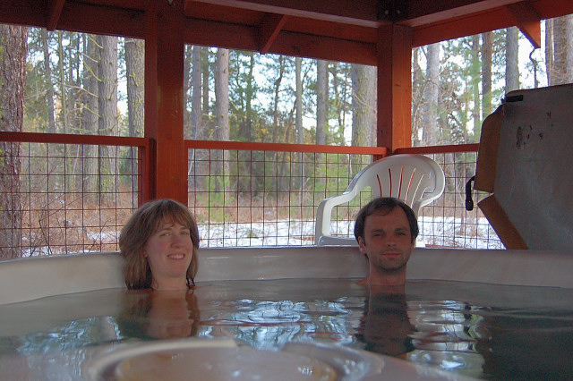 Flying L Ranch Hot Tub By Mt Adams In Glenwood