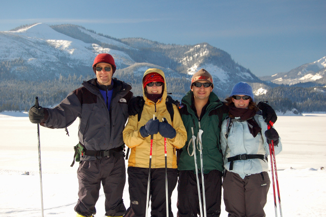 Scott, Karen, Josh, And Aliza At Keechelus Lake Dam