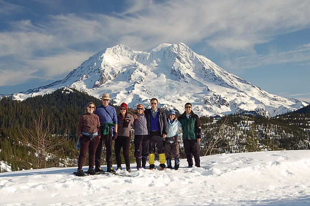 Group At Mt Rainier