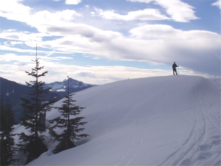 Josh Skiing