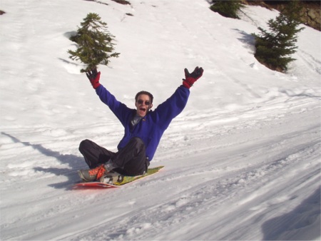 Scott Sledding