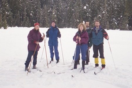 Cross-Country Skiing Near Mt. St. Helens