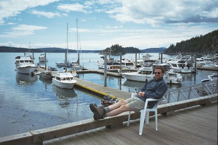 Deer Harbor Marina On Orcas Island, San Juan Islands