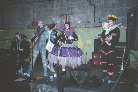 Band At Seattle Cirque De Flambe Superheroes Party