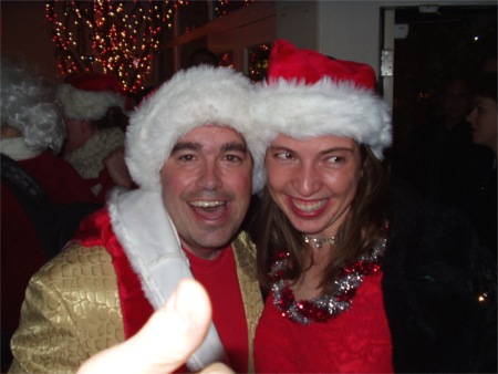 Seattle Santarchy: Mark And Suzanne Santas