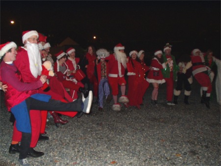 Seattle Santarchy Santa Cancan