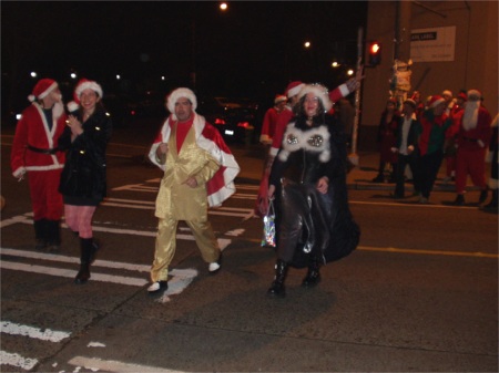 Seattle Santarchy: Suzanne, Pimpin' Santa Mark, And Other Santas