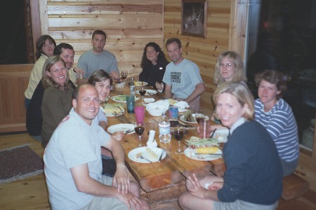 Dinner At Jordan Lodge Near Wenatchee Lake By Wenatchee River