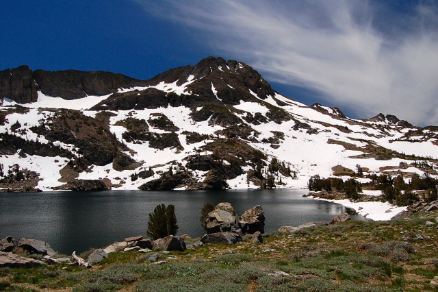 Winnemucca Lake Near Carson Pass In Mokelumne Wilderness