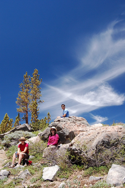 Shore Rocks Of Winnemucca Lake Near Carson Pass In Mokelumne Wilderness