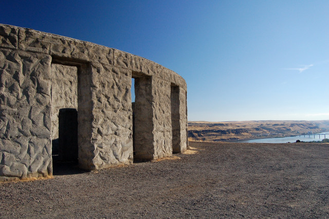 Maryhill Stonehenge War Memorial In Columbia River Gorge Washington