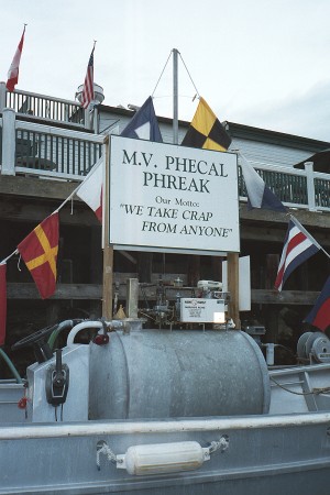 M.V. Phecal Phreak Of Roche Harbor On San Juan Island