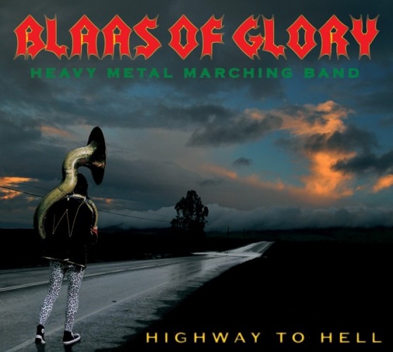 Blaas Of Glory Highway To Hell album cover with Hawaii photo