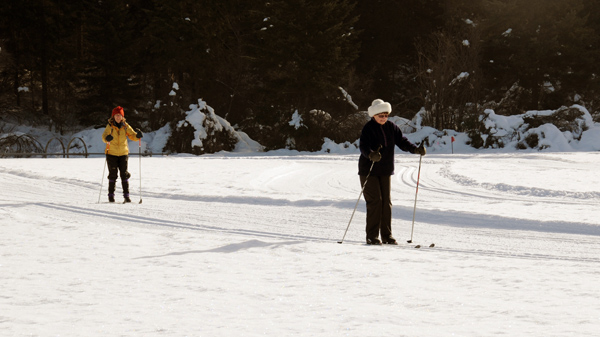 Plain Valley Nordic Ski Trails cross-country skiing group