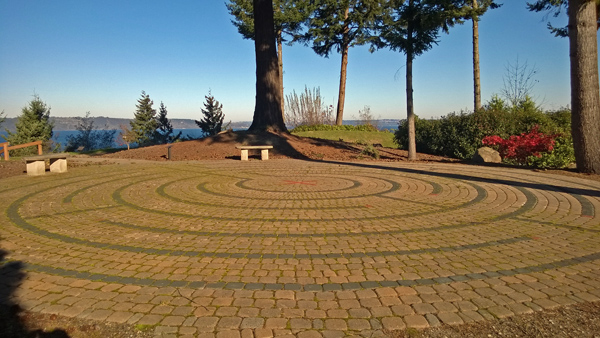Labyrinth at Archbishop Brunett Retreat and Faith Formation Center at The Palisades in Federal Way