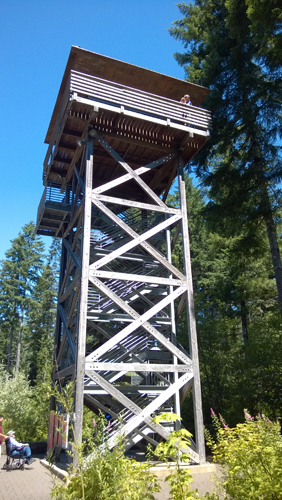 Tillamook Forest Center Tillamook State Forest fire lookout tower