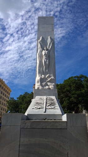 The Alamo Cenotaph Alamo Monument Spirit Of Sacrifice San Antonio Texas