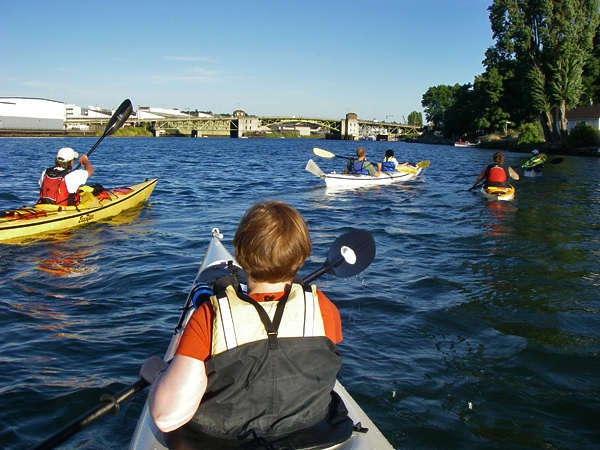 Duwamish River kayaking In Seattle