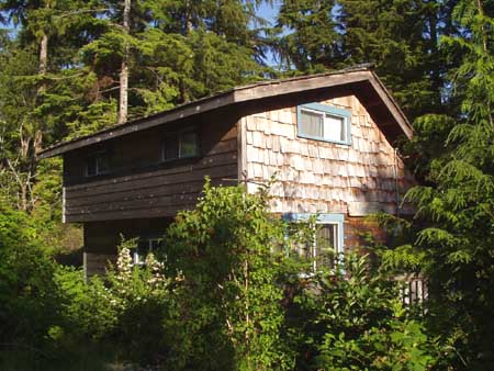 Woods End Landing Mariners Cabin, Bamfield, Vancouver Island, British Columbia, Canada