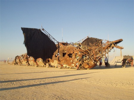 Dragon Train At Burning Man