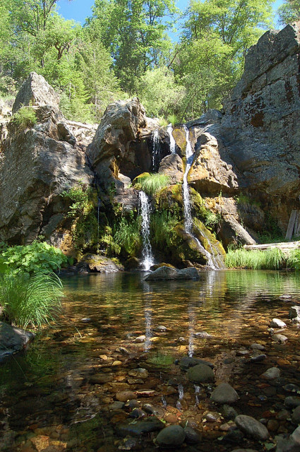 Calaveras County California Waterfall And Pool