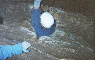 California Caverns Womb Room In Mountain Ranch Spelunking