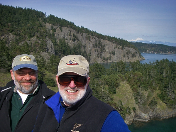 Deception Pass Bridge With Views Of Pass Island Fidalgo Island Mt Baker