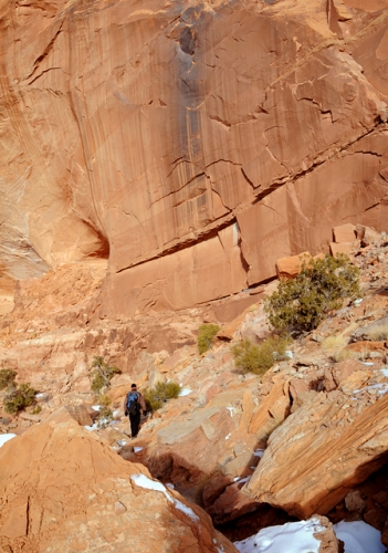 False Kiva Approach Trail Canyonlands National Park