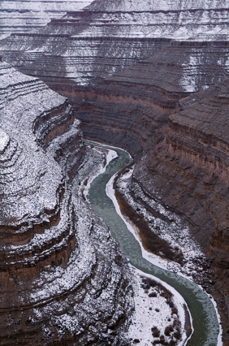 Goosenecks State Park San Juan River Canyon Overlook River And Canyon