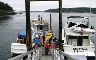 James Island State Park Dock, San Juan Islands