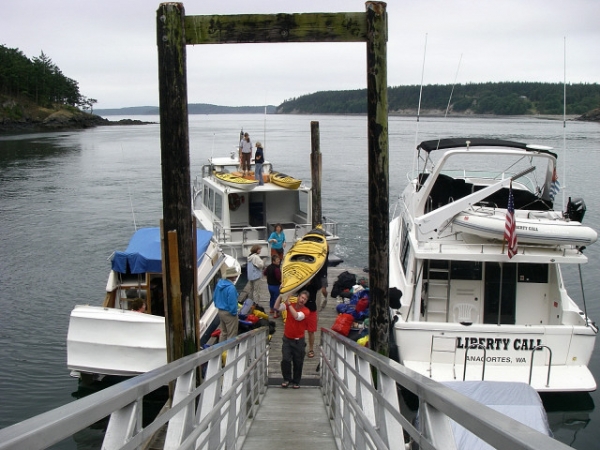 James Island State Park Dock, San Juan Islands