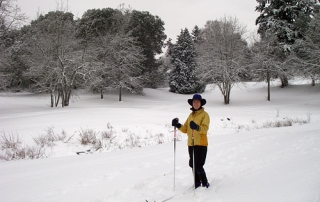 Lakewood Park Seattle Snow cross-Country Nordic Skiing