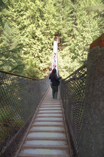 Lynn Canyon Park Suspension Bridge, Vancouver British Columbia Canada