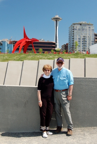 Eagle By Alexander Calder At Olympic Sculpture Park Seattle Art Museum And Space Needle, Mom And Dad