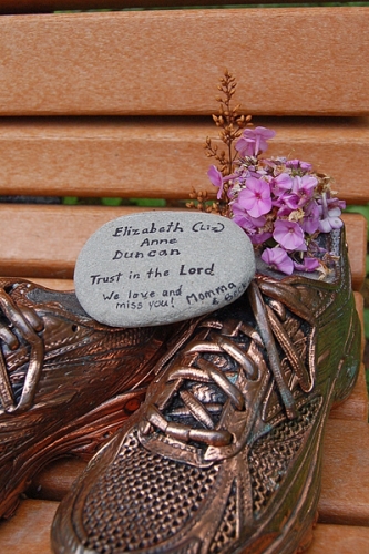 Sammamish River Trail Running Shoes Memorial For Elizabeth Anne Duncan