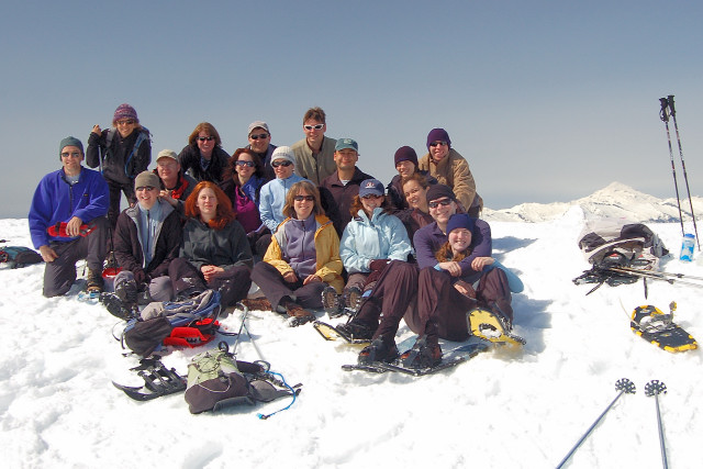 Group On Summit Of Mt Baldy
