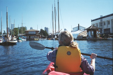 Sea Kayaking On Seattle's Lake Union By The Center For Wooden Boats