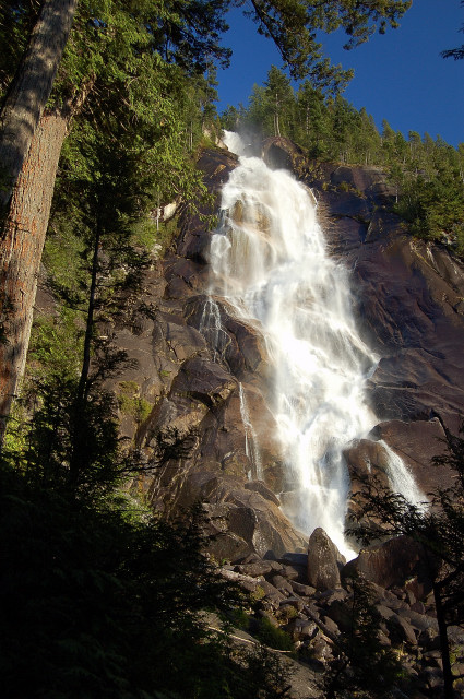 Shannon Falls, Whistler British Columbia Canada