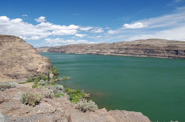 Wanapum Reservoir On The Columbia River By Gingko Petrified Forest