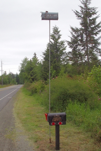 Airmail Mailbox, Olympic Peninsula