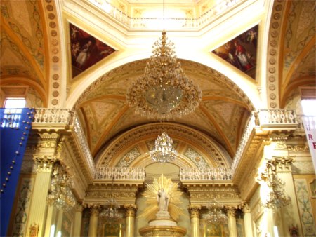 Church Interior, Guanajuato, Mexico