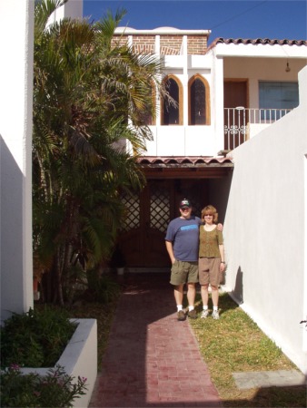 Front Of Monica And Jim's House In La Paz, Mexico