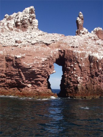 Rock Sea Arch Near Isla Partida