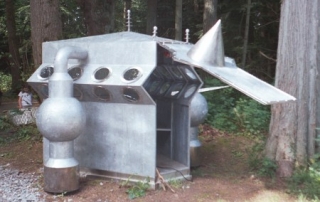 Spaceship Bus Shelter Of Camano Island Washington