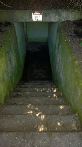 Fort Casey First Battalion Station entrance stairs Naas Preserve Coupeville Whidbey Island