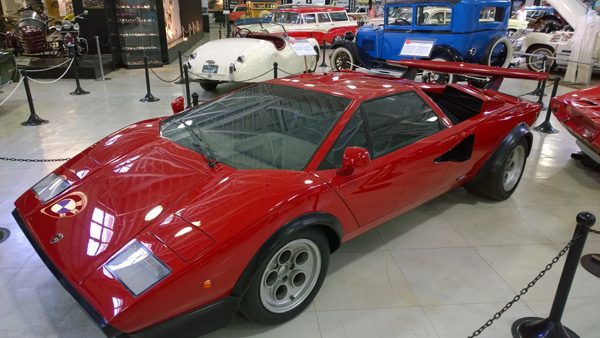 Lamborghini Countach at San Diego Automotive Museum in Balboa Park