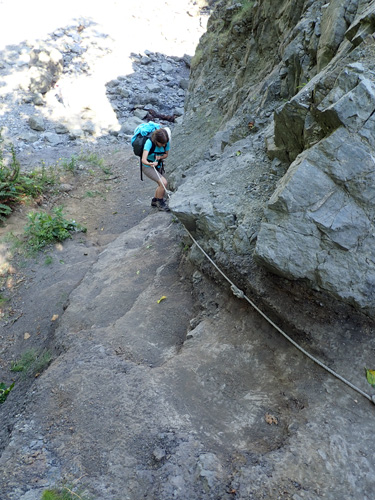 Olympic National Park Peninsula Scott's Bluff steep rope ladders backpacking